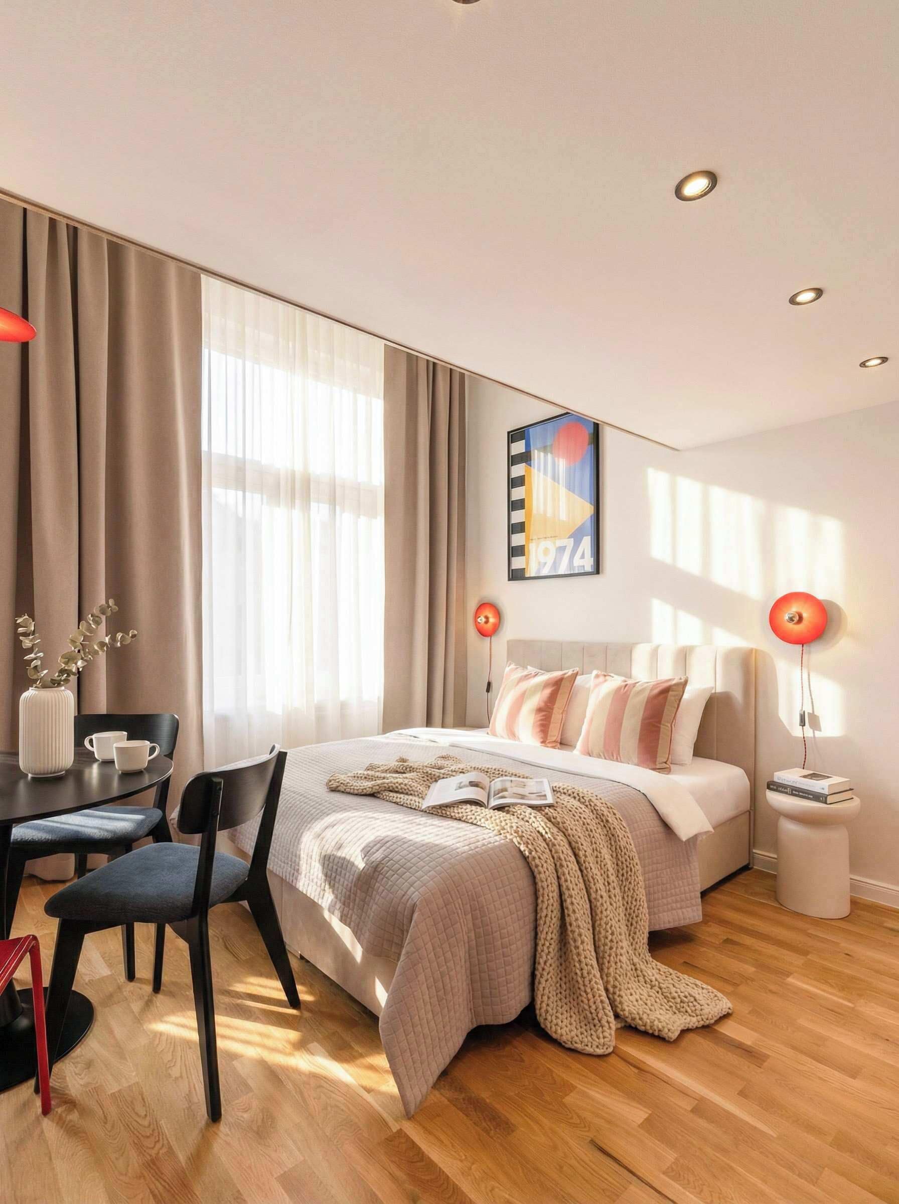 2 bedrooms, iron/ironing board, travel crib, WiFi