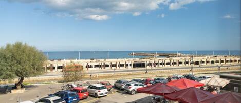 Blick von der Unterkunft