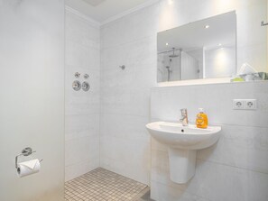 Ducha, secador de pelo, toallas