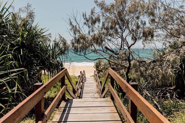 Beach nearby