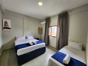 2 habitaciones, cuna de viaje, wifi y ropa de cama