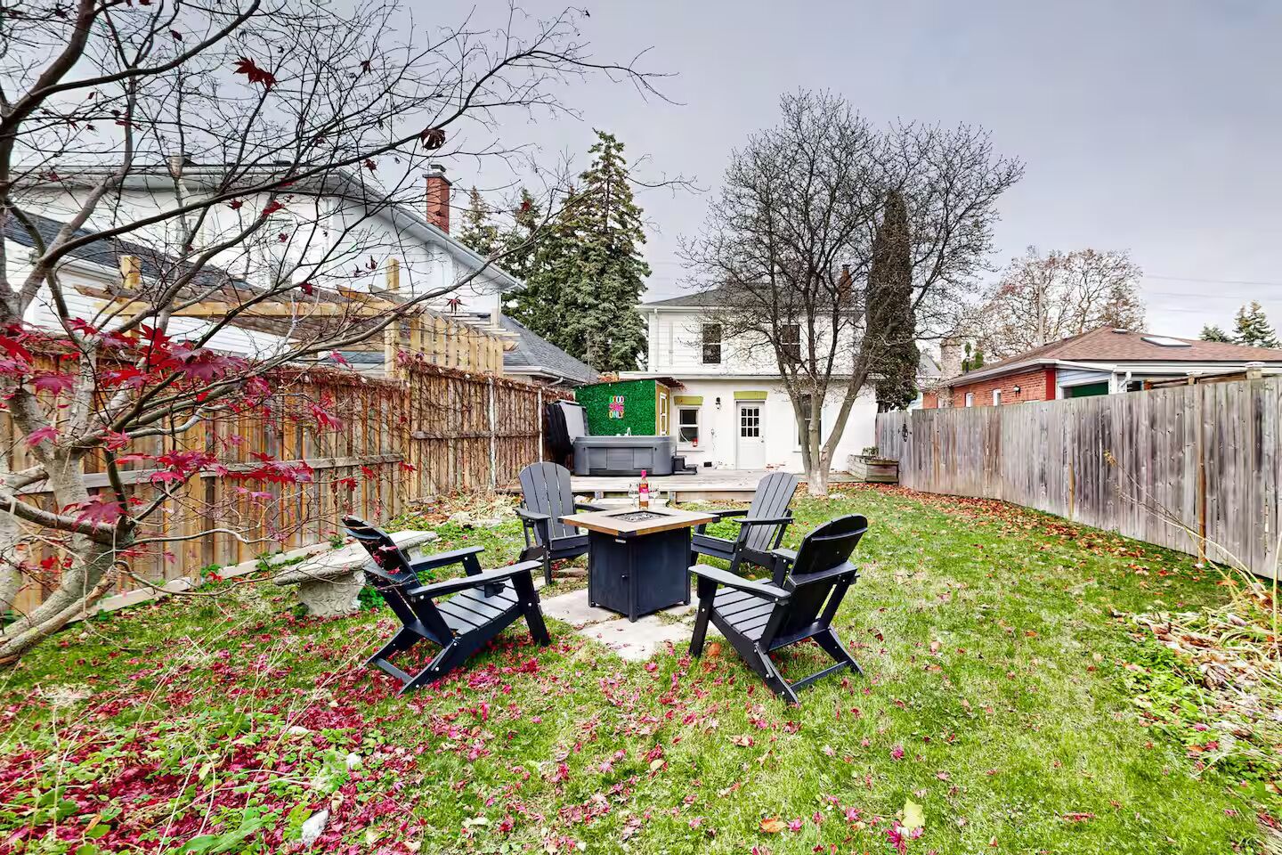 Terrain de l’hébergement 