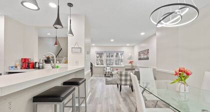 2 BR Bright Chic DC20min, IAD 10 min, Metro