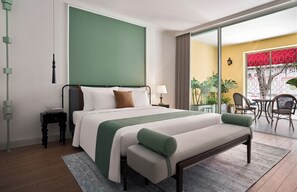Suite | 1 kamar tidur, seprai premium, selimut bulu angsa, dan kedap suara