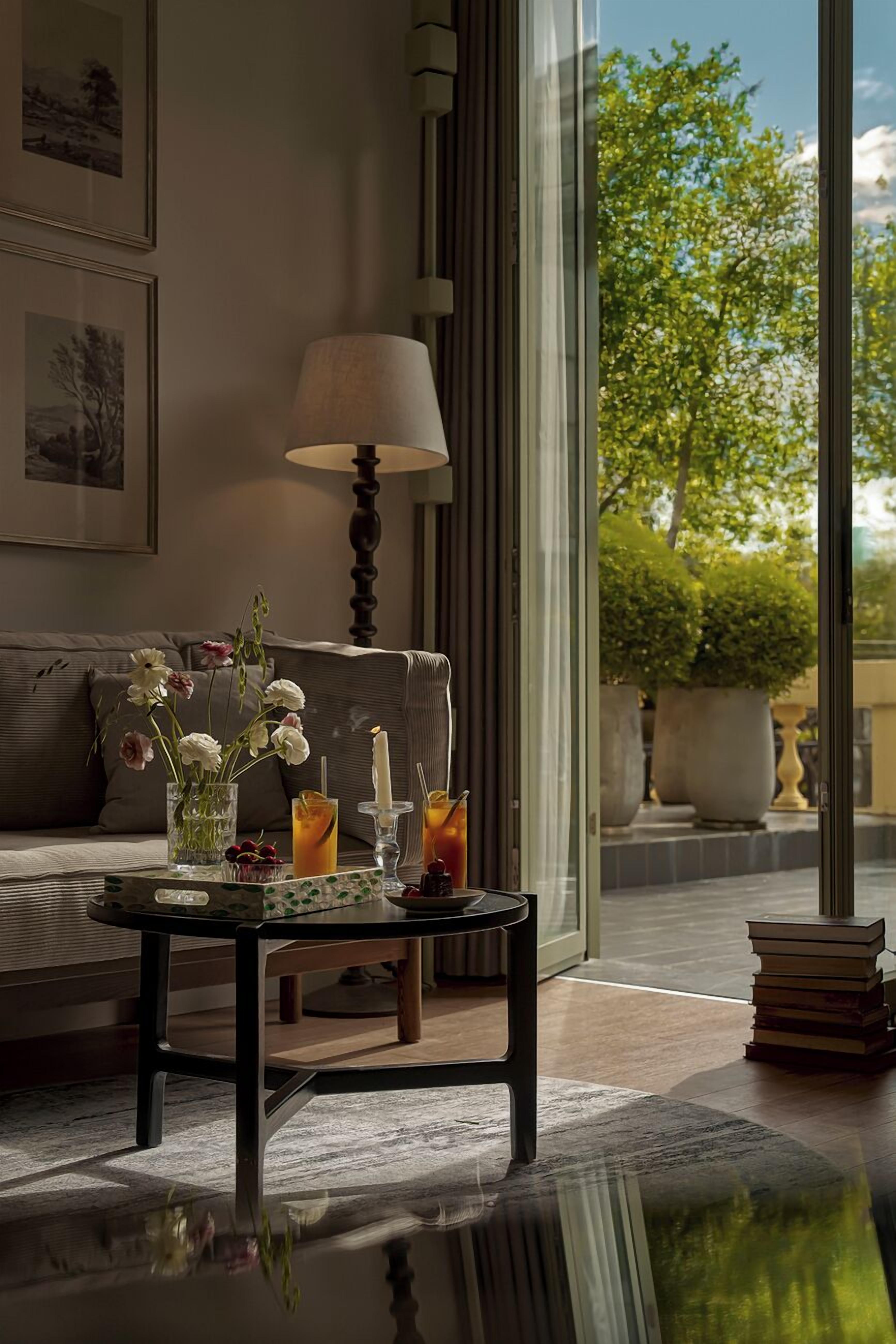 Suite Balcony | Premium bedding, down comforters, soundproofing, iron/ironing board