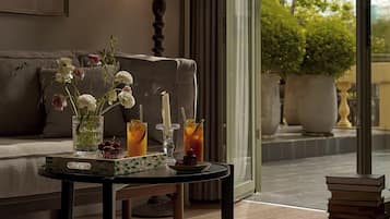 Premium bedding, down duvets, soundproofing, iron/ironing board