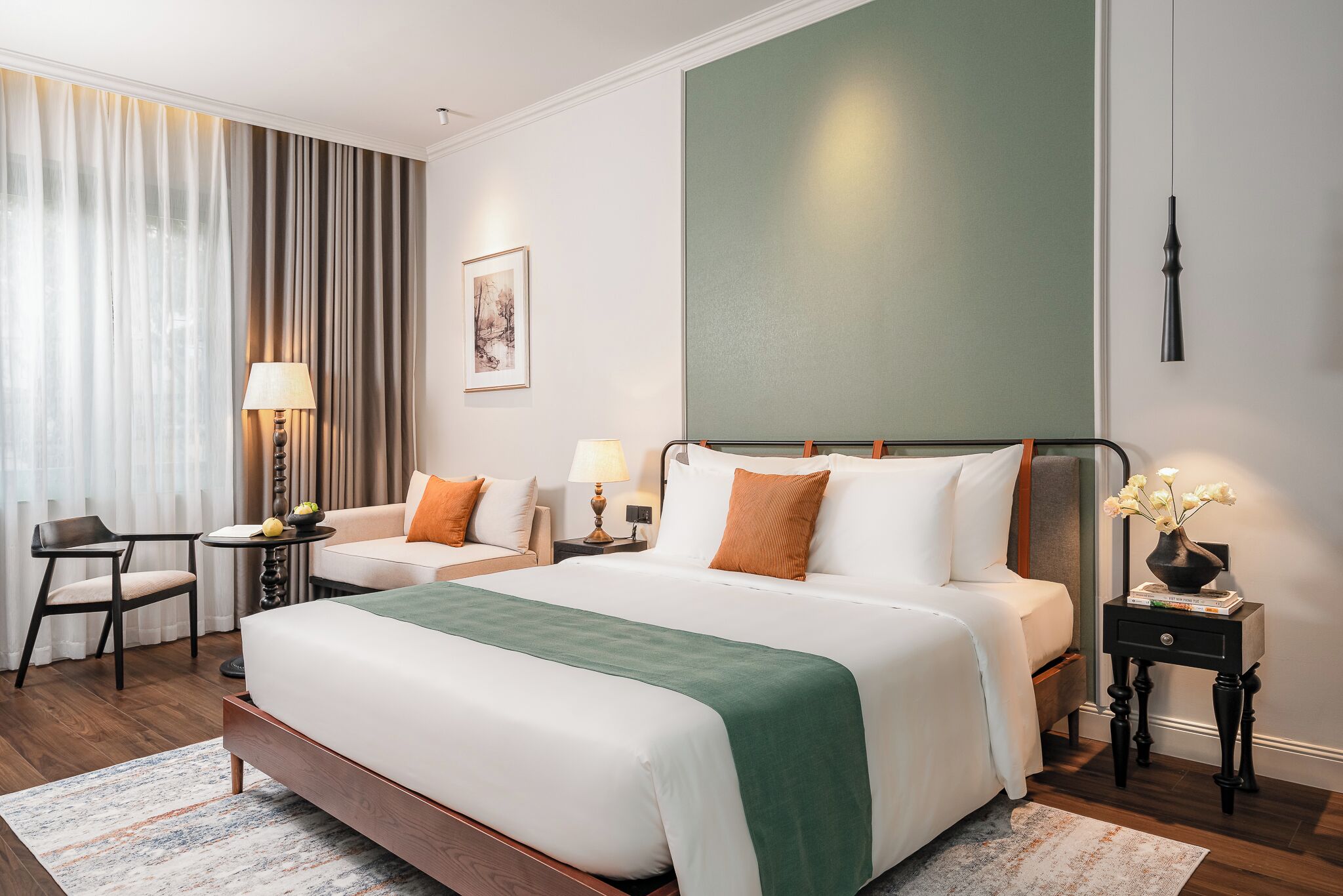 Deluxe Double Room | Premium bedding, down comforters, soundproofing, iron/ironing board