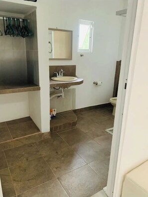 Towels, soap, toilet paper