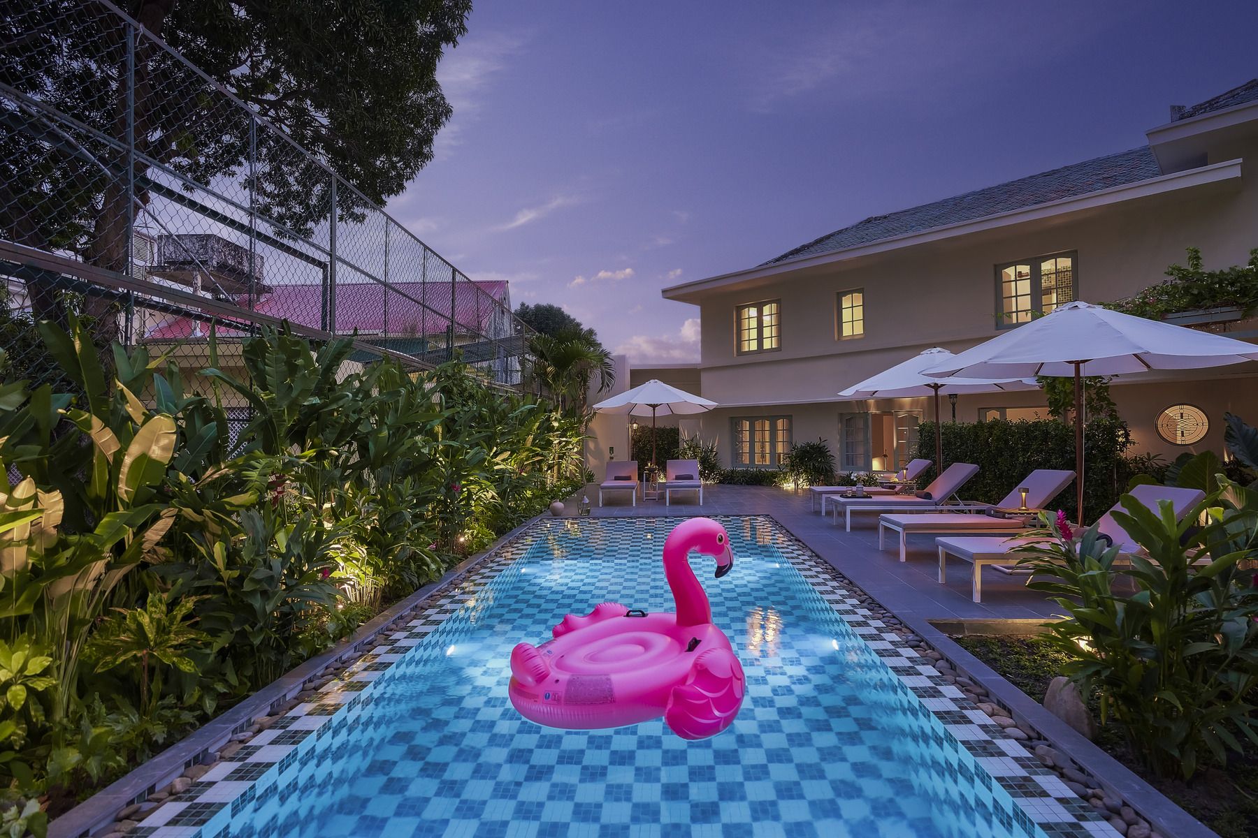 Outdoor pool