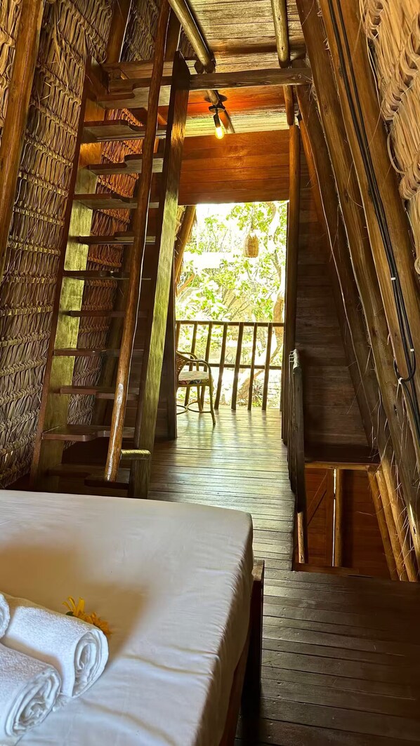 1 bedroom, WiFi, bed sheets - OccA Pipa - Woodpecker Cabin (Tibau do Sul)