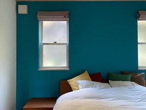 獨棟房屋 | 2 間臥室、羽絨被、獨特裝潢、布置獨特