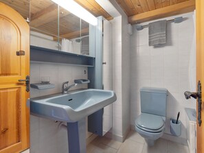 Hair dryer, towels - Brissago Blue by Interhome (Brissago)