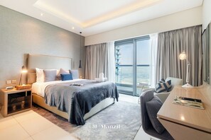 2 bedrooms, in-room safe, iron/ironing board, free WiFi - 2BR Apt at Paramount with Stunning Views (Dubai)