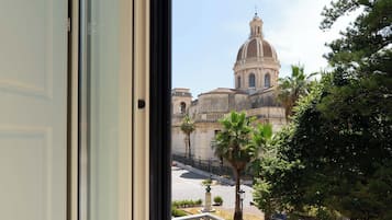 Superior-Doppelzimmer, eigenes Bad, Stadtblick (Pirandello) | Ausblick vom Zimmer