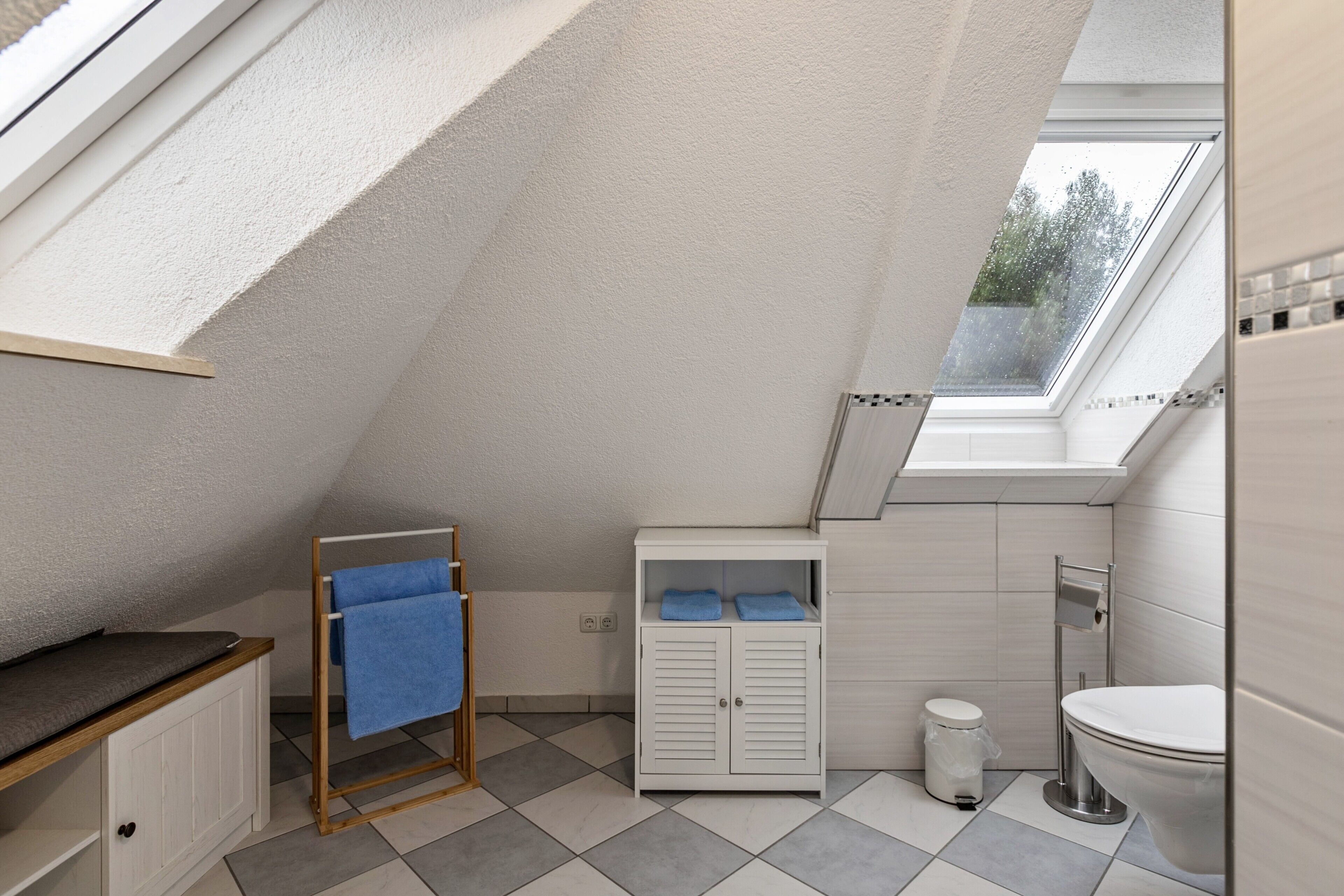 Bruser, hårtørrer, håndklæder