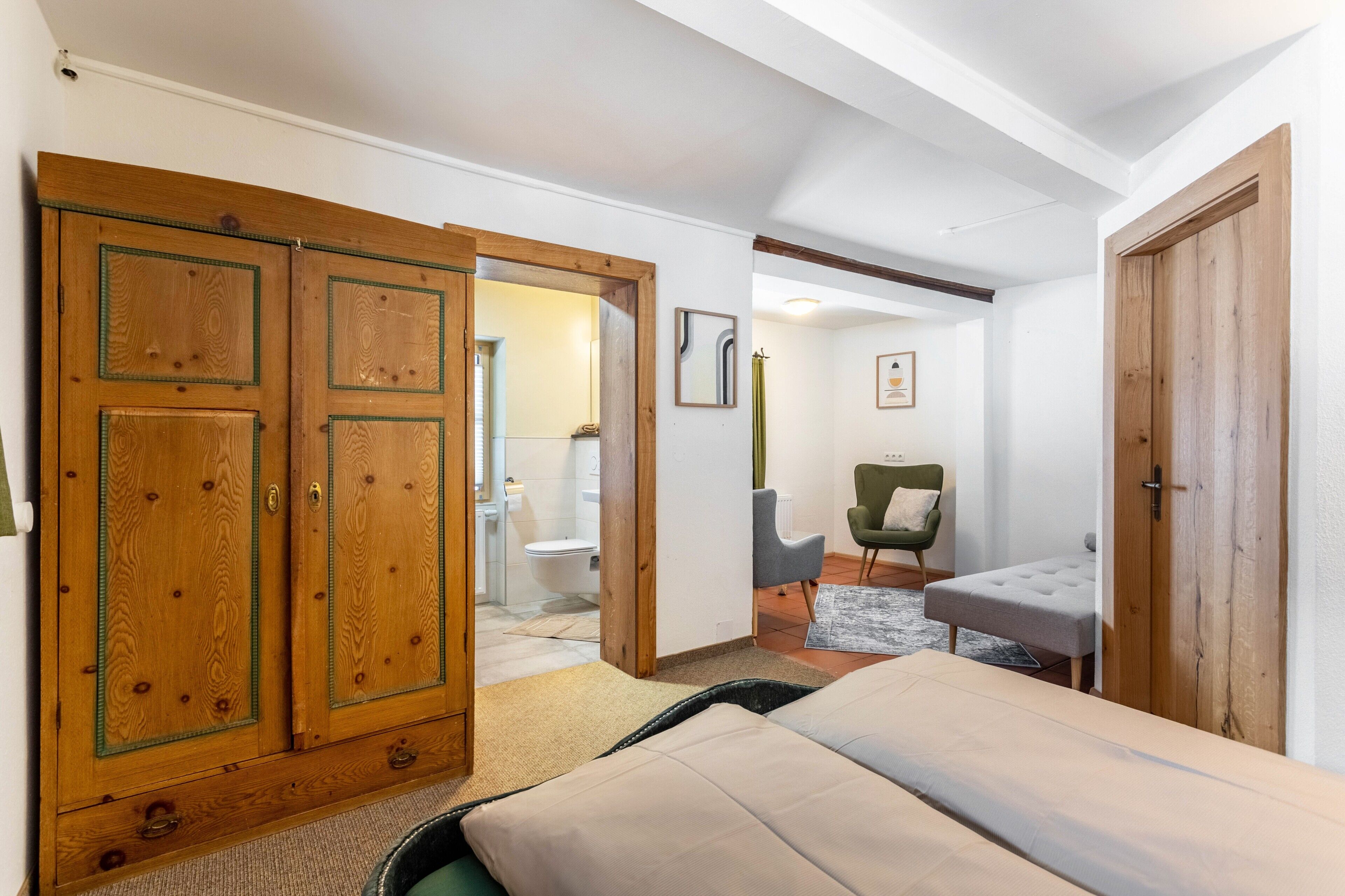 1 chambre, Wi-Fi gratuit, draps fournis