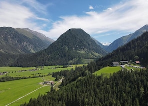 Vue depuis l’hébergement