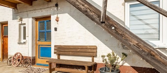 Appartement 'Möblierte Wohnung Ferienwohnung' avec terrasse partagée, jardin partagé et Wi-Fi
