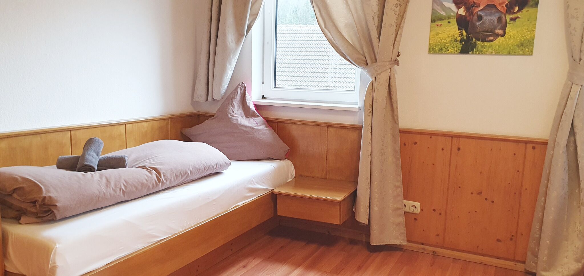 1 室のベッドルーム