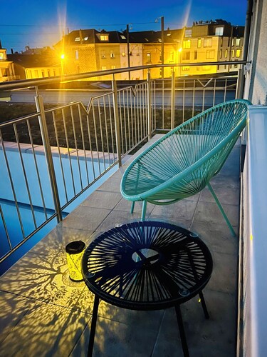 Modern apartment with fiber high-speed WiFi in vibrant Esch-sur-Alzette