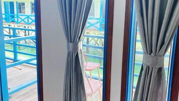 Superior Twin kamer, uitzicht op zee | Beddengoed