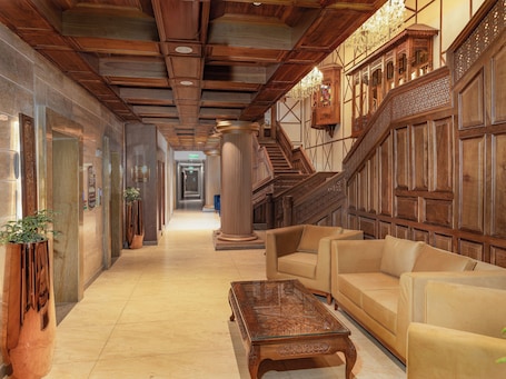 Sala de estar en el lobby