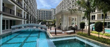 Overnatningsstedets facade