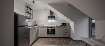 Modern vacation apartment for the whole family. Top location just before Quedlinburg
