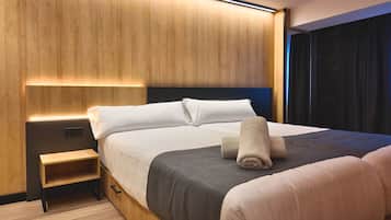 Deluxe Double Room, City View | Premium bedding, memory foam beds, desk, laptop workspace