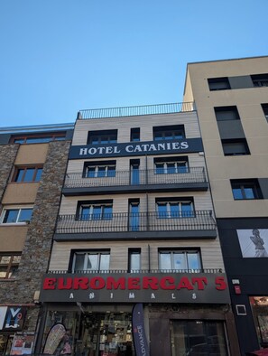 Majoituspaikan julkisivu