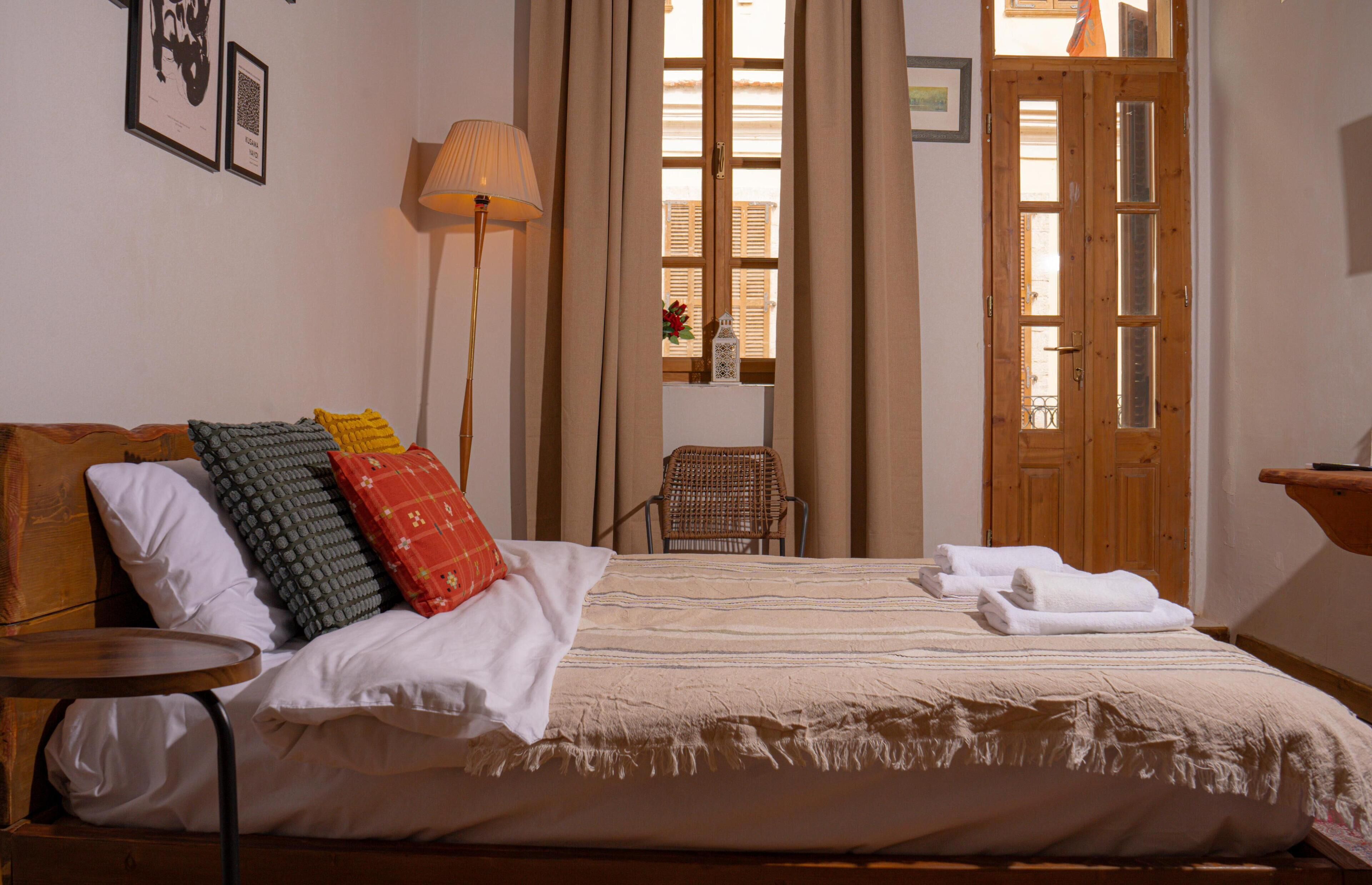 Chambre Double Standard, balcon, vue ville