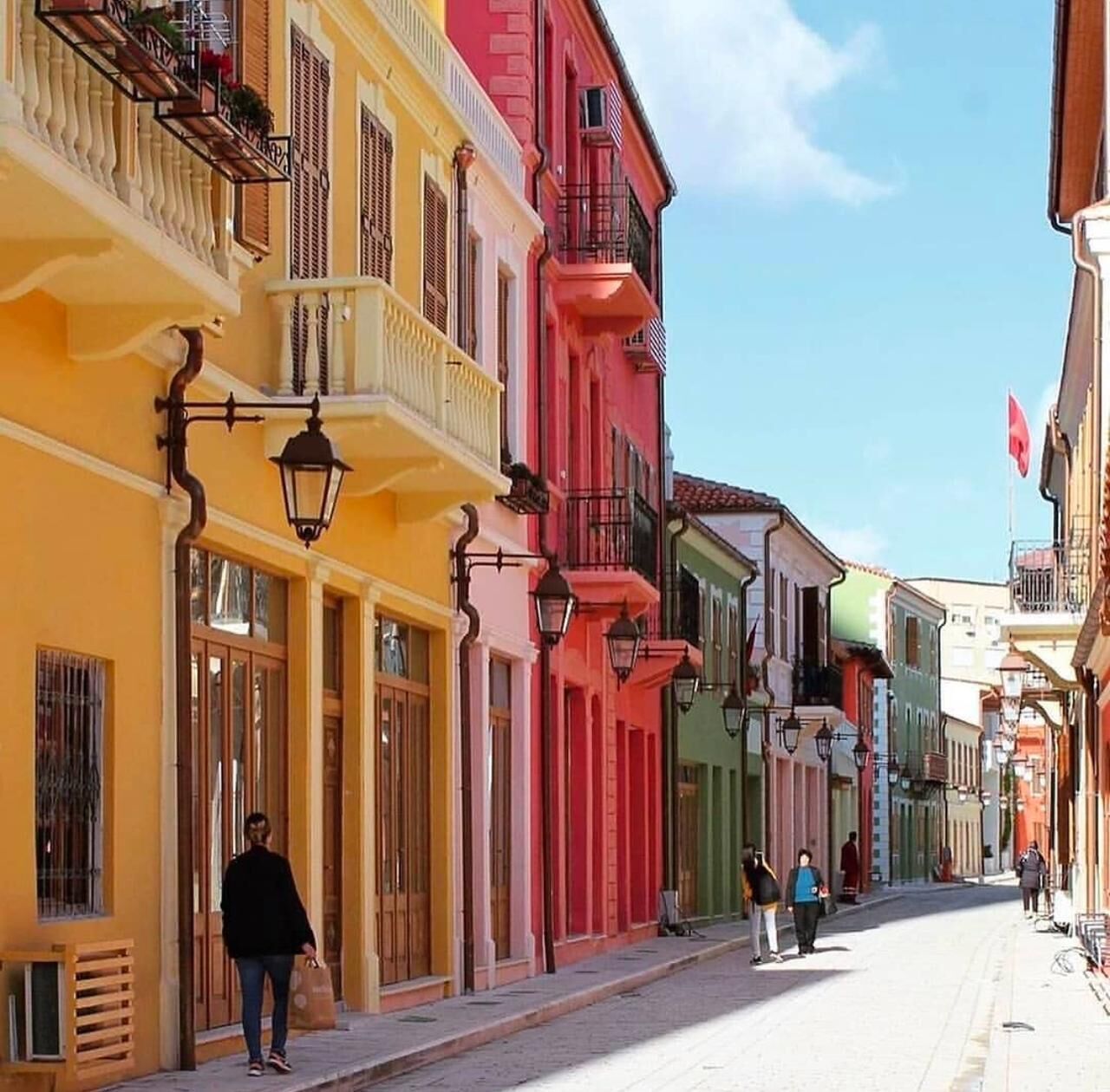 Fassade der Unterkunft