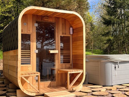 All Three Cottages at Lough Sillan - Adults only, dog-friendly, hot tub & sauna