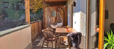 Appartement Confort, vue montagne | Terrasse/Patio