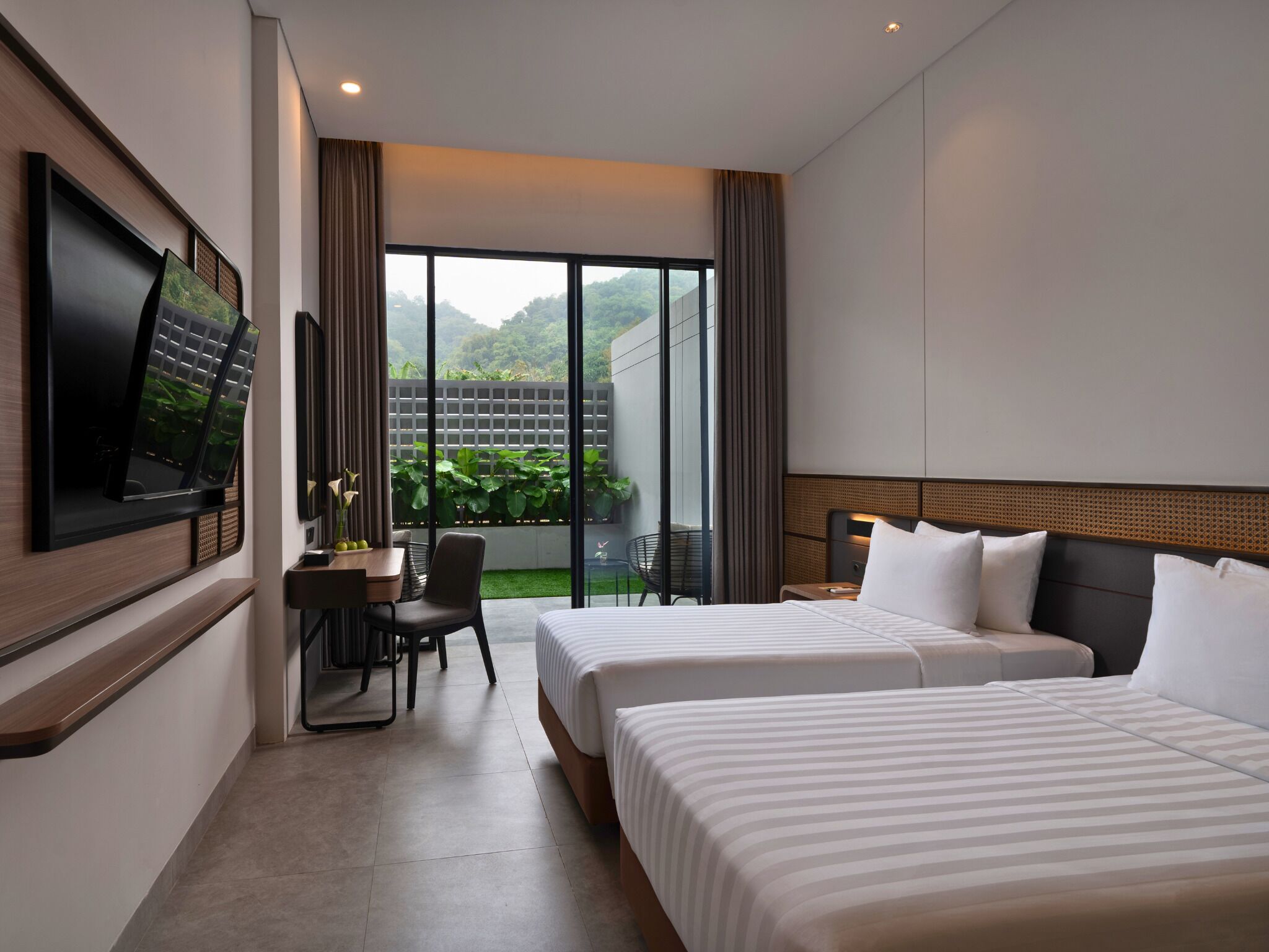 Superior Twin kamer | Een minibar, een bureau, gratis wifi, beddengoed