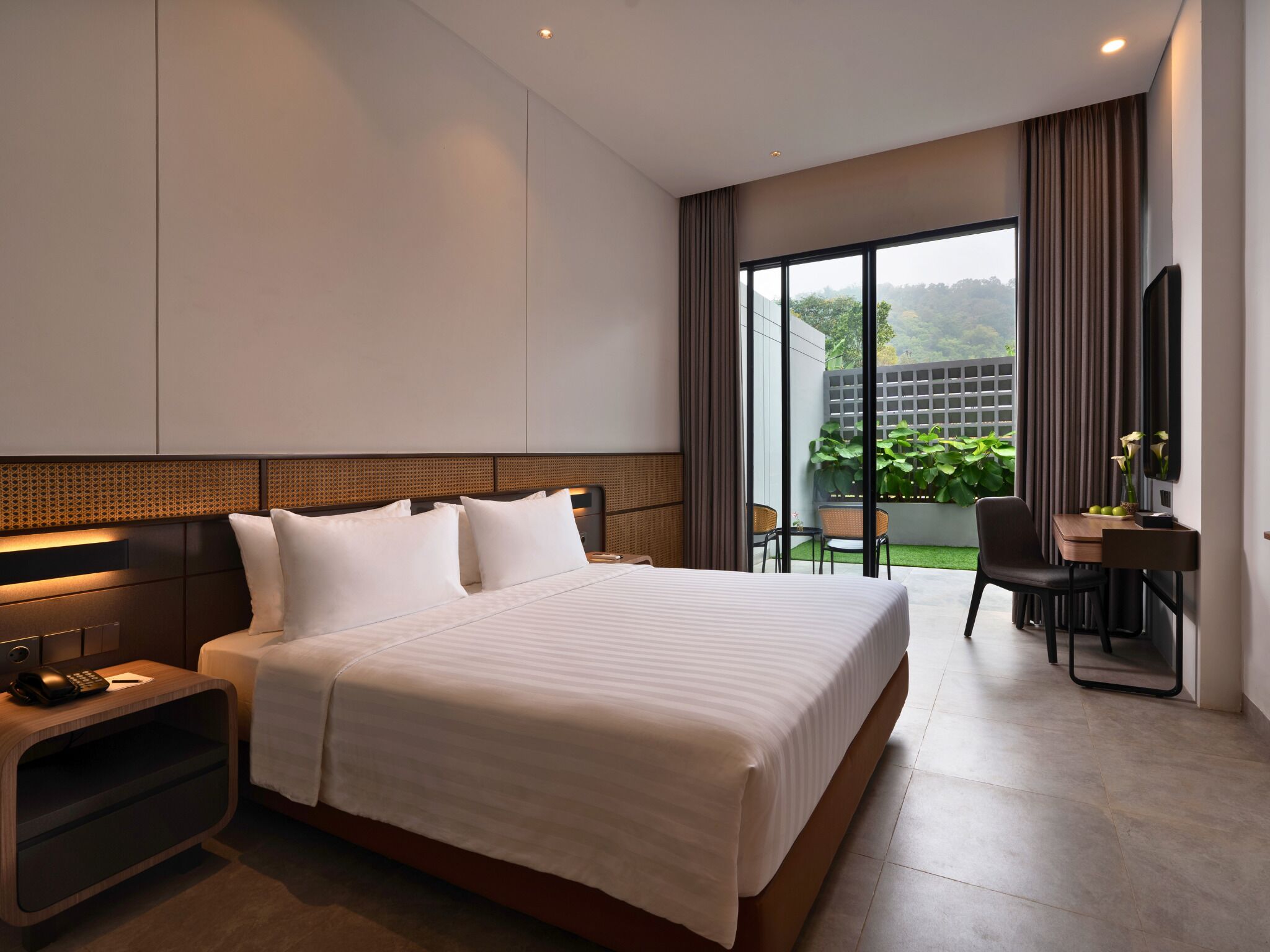 Superior tweepersoonskamer | Een minibar, een bureau, gratis wifi, beddengoed