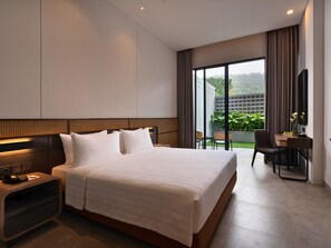 Superior Terrace Garden Queen | Minibar, skrivbord, gratis wi-fi och sängkläder