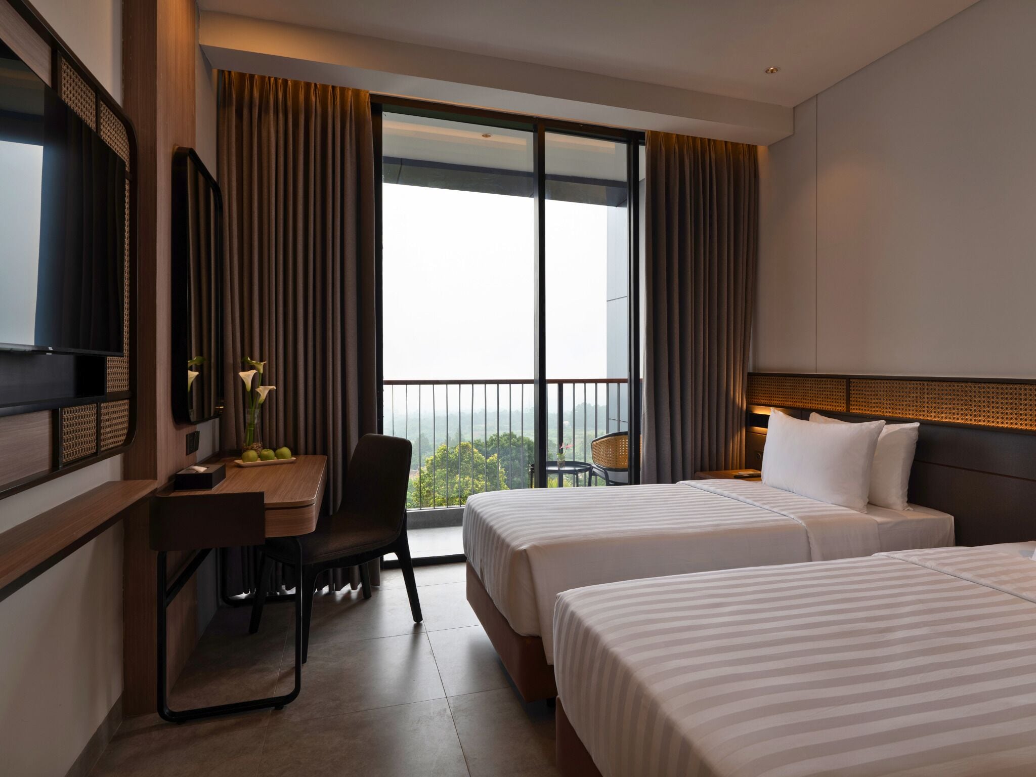 Superior Twin kamer | Een minibar, een bureau, gratis wifi, beddengoed