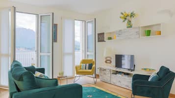 Apartment, Seeblick | 2 Schlafzimmer, hochwertige Bettwaren, Daunenbettdecken