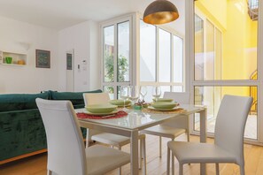 Apartment, Lake View | 2 bedrooms, premium bedding, down duvets, iron/ironing board - Lakefront Contemporary (Griante)