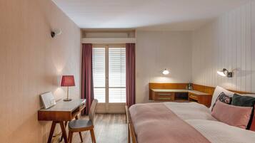 Chambre Classique Double ou avec lits jumeaux, vue vallée