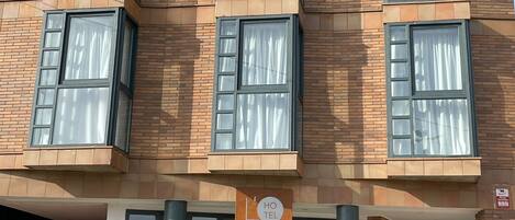 Façade de l’hébergement