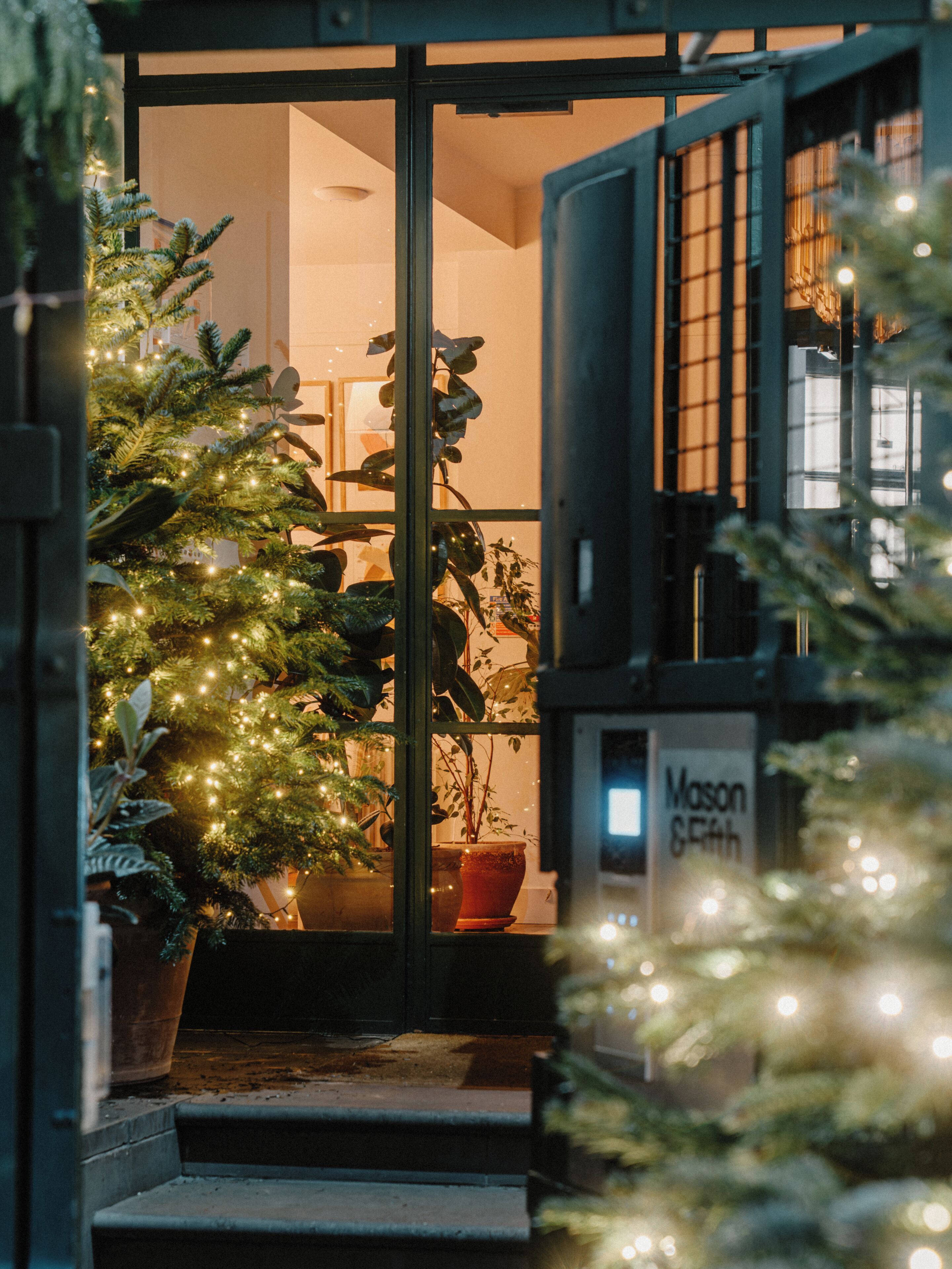 Entrada de la propiedad