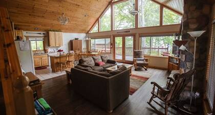 Private Island on Lake Winter