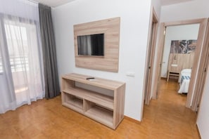 84-inch flat-screen TV with digital channels