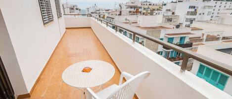 Deluxe-Apartment, Balkon | Terrasse/Patio