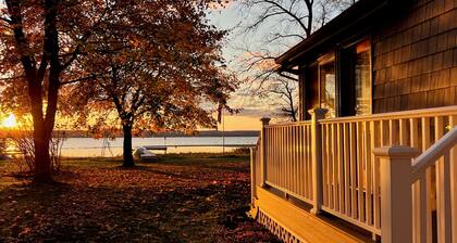 CAYUGA LAKE LIVING WITH SUNSETS IN VILLAGE OF AURORA