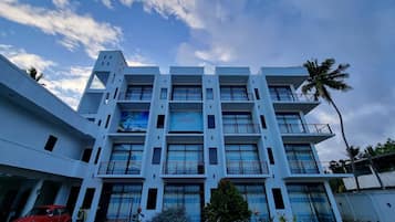 Façade de l’hébergement