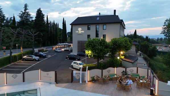 Fassade der Unterkunft