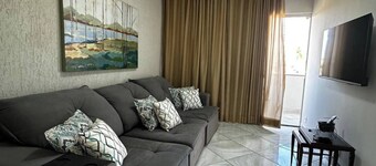 Apartment with hot tub, air conditioning and garage in the heart of Uberlândia.
